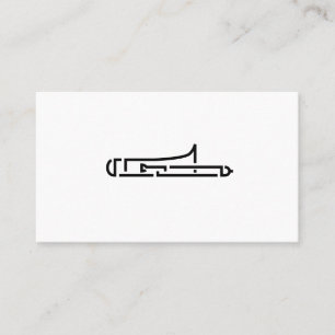 Trombone Logo - Business Card