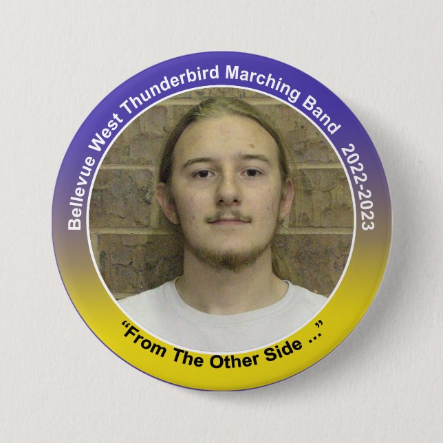 Trombone Lucas 11 7.5 Cm Round Badge (Front)