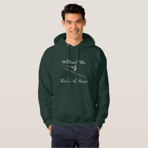 Trombone Men’s Basic Dark Hooded Sweatshirt
