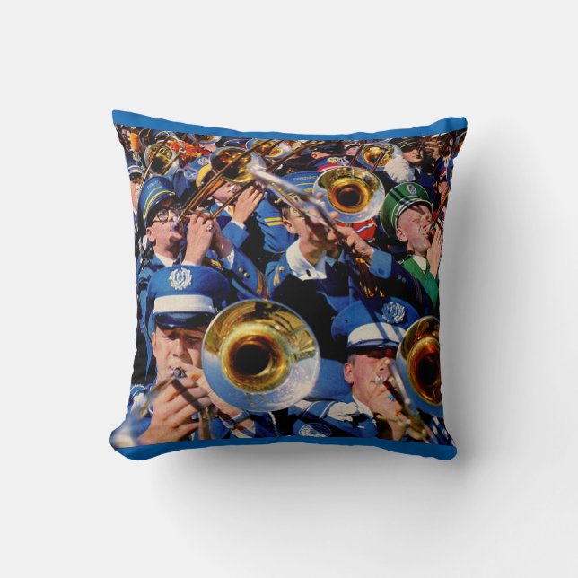 trombone mob AKA band geeks gone wild Cushion (Front)