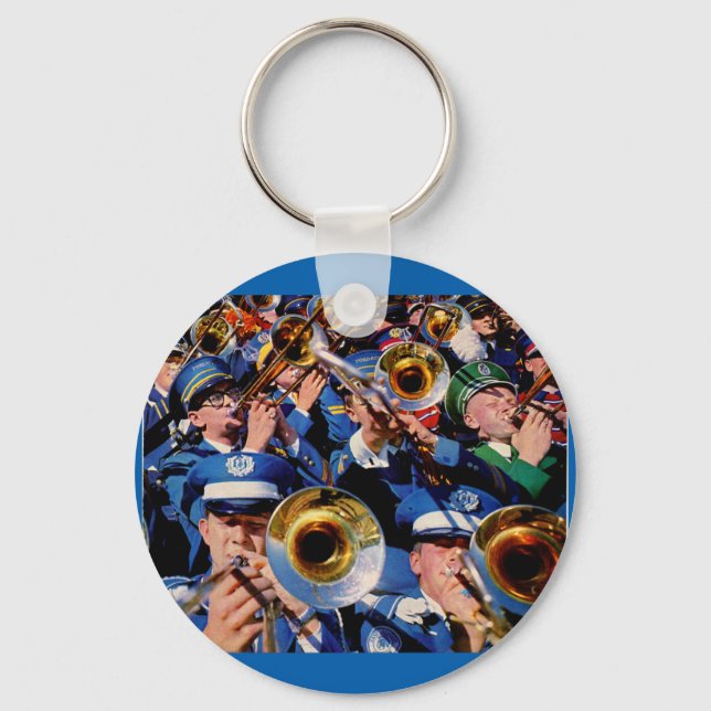 trombone mob AKA band geeks gone wild Key Ring (Front)