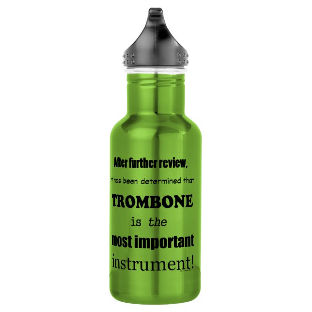 Trombone Most Important Instrument 532 Ml Water Bottle (Right)