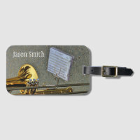 Trombone name brass instrument case
