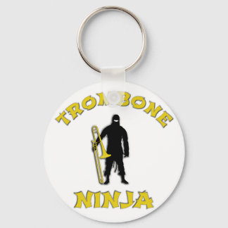 Trombone Ninja Key Ring