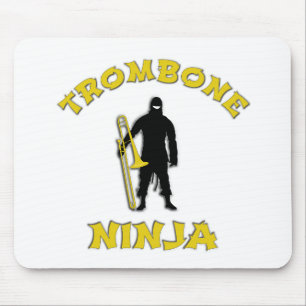 Trombone Ninja Mouse Mat