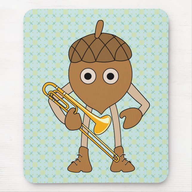 Trombone Nut Mouse Mat (Front)