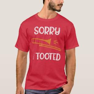 Trombone Player Marching Band Music Giftrombone bo T-Shirt
