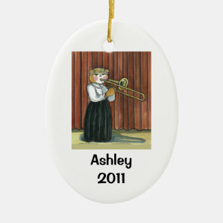 Trombone Player Personalised Ornament