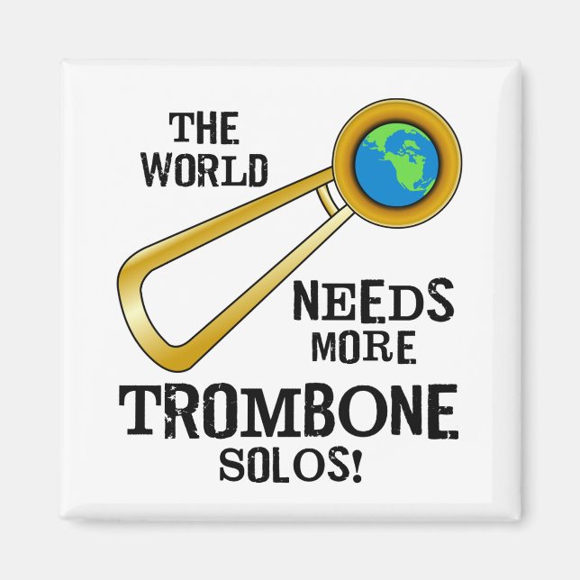 Trombone Solos Magnet (Front)