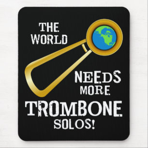 Trombone Solos Mouse Mat