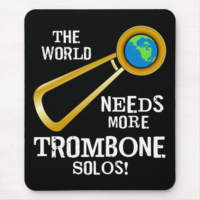 Trombone Solos Mouse Mat (Front)