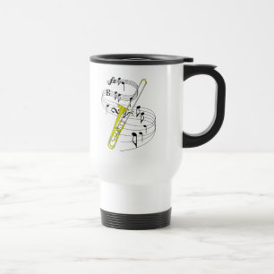 Trombone Travel Mug