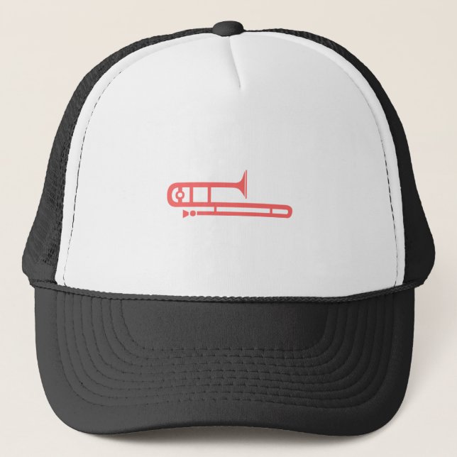 Trombone Trucker Hat (Front)