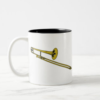 Trombone Two-Tone Coffee Mug