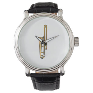 trombone upright graphic watch