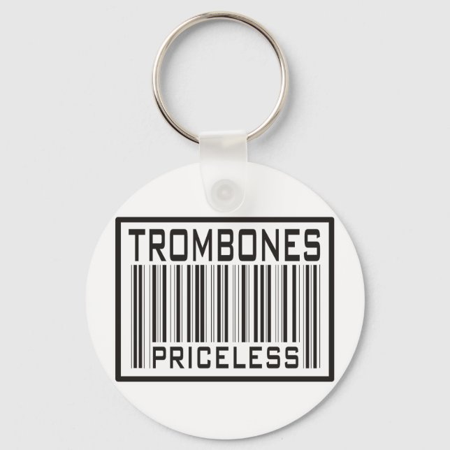 Trombones Priceless Key Ring (Front)