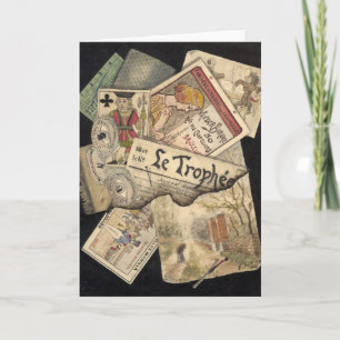 Trompe l’œil   E. Delcroix Card