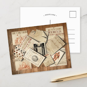 Trompe l’œil   Piere De Hoop Postcard