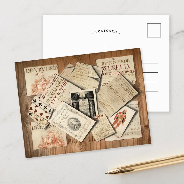 Trompe l’œil | Piere De Hoop Postcard (Creator Uploaded)