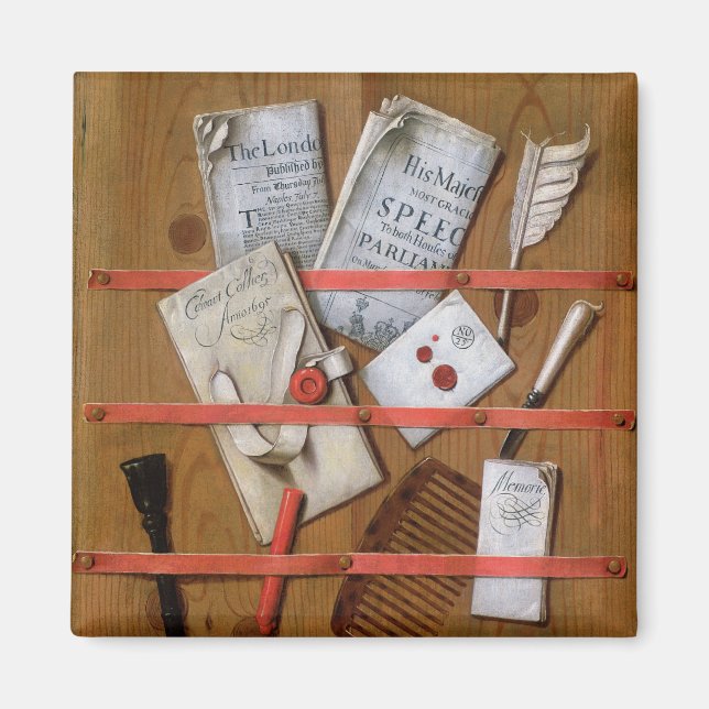 Trompe l'oeil, 1702 magnet (Front)