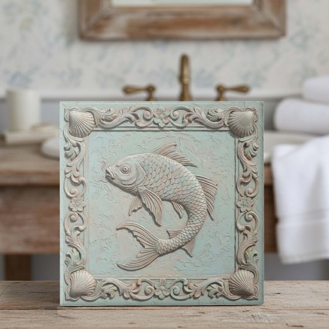 Trompe L'oeil Marine Life Fish ID1190f Tile (Creator Uploaded)