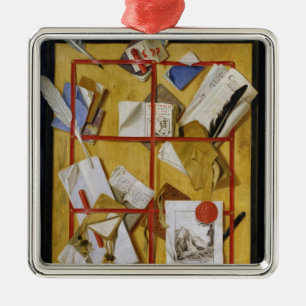 Trompe l'Oeil Metal Tree Decoration