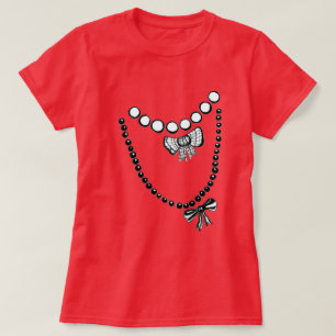 Trompe L'oeil Necklaces T-shirt