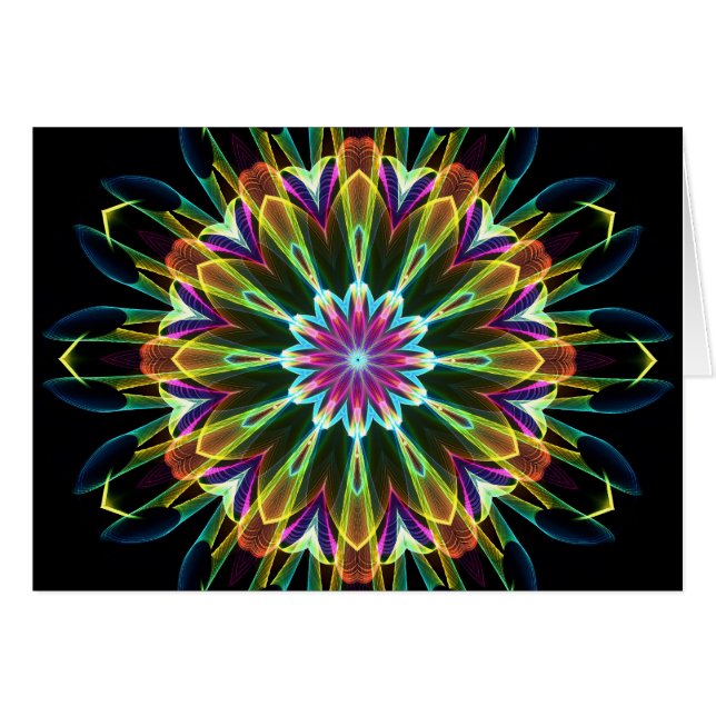 Trompet Flower kaleidoscope (Front Horizontal)