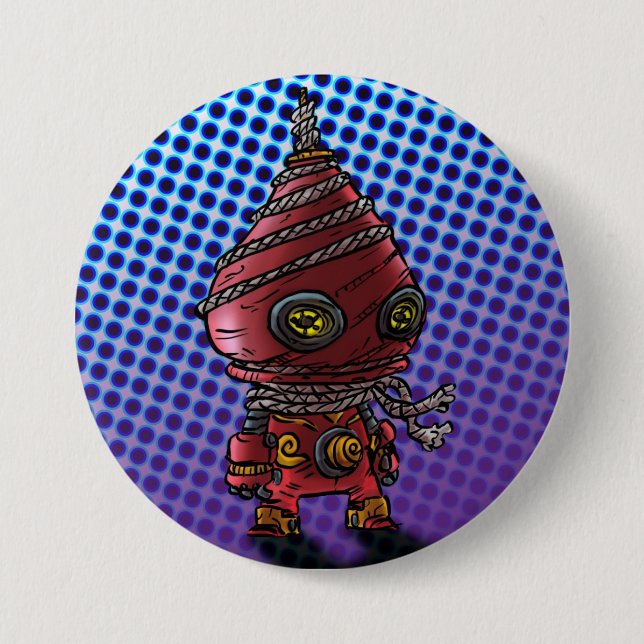 Trompo 7.5 Cm Round Badge (Front)