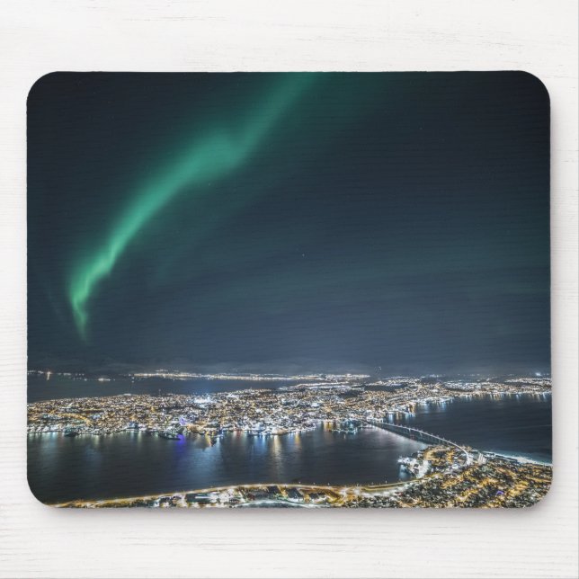 Tromso Northern Light Mouse Mat (Front)