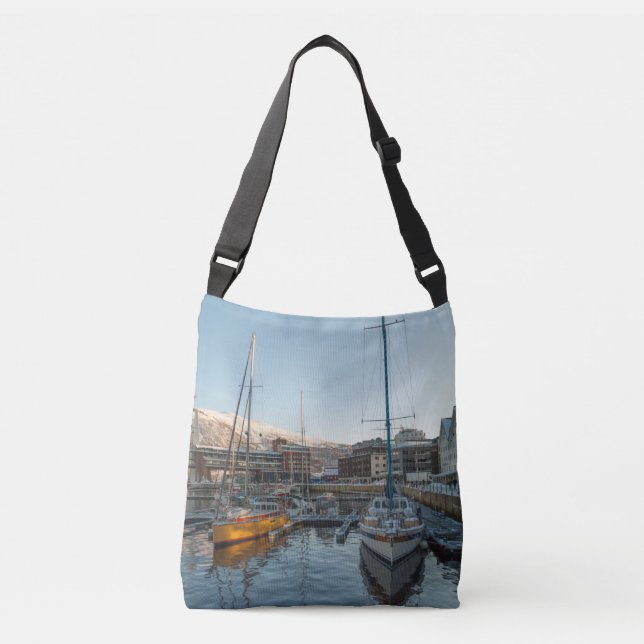 Tromso Norway Crossbody Bag (Front)