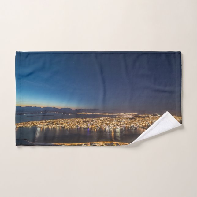 Tromso Norway Hand Towel (Hand Towel)
