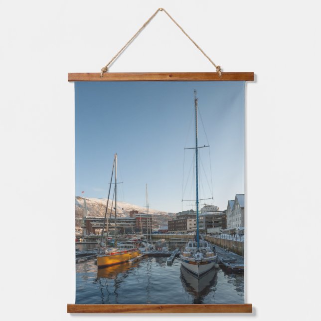 Tromso Norway Hanging Tapestry (Front)
