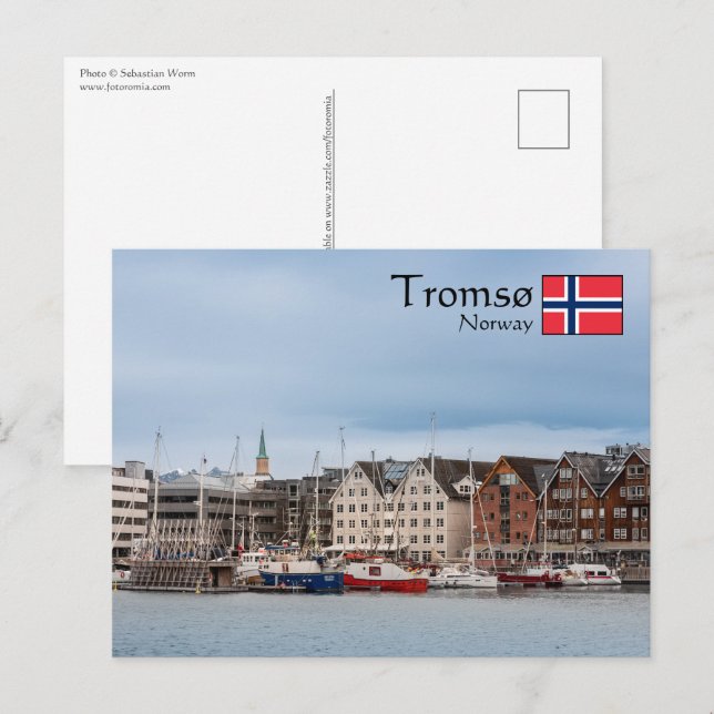 Tromso Norway Postcard (Front/Back)