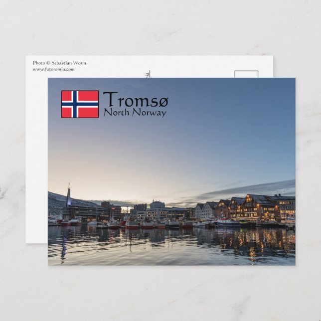Tromso Norway Postcard (Front/Back)