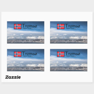 Tromso Norway Rectangular Sticker