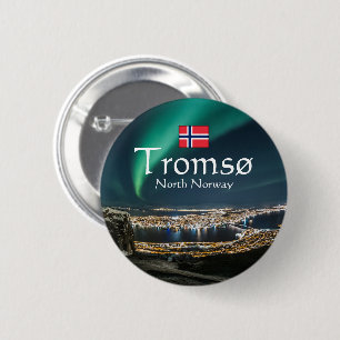 Tromso Norway Souvenir 6 Cm Round Badge
