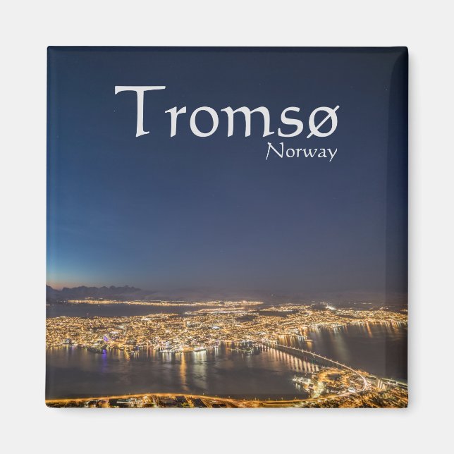 Tromso Norway Souvenir Magnet (Front)