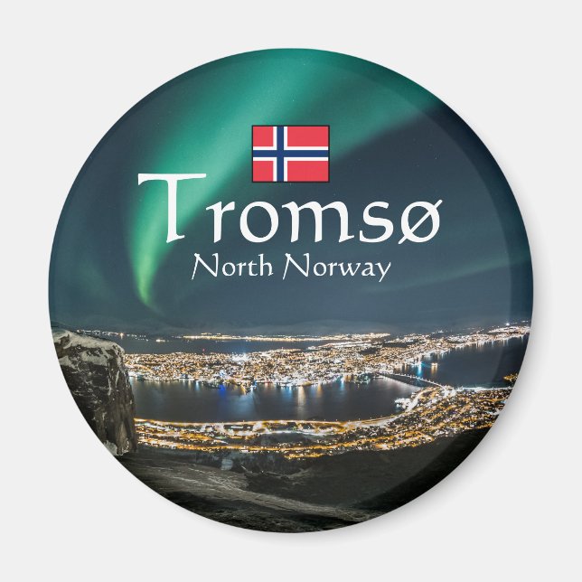 Tromso Norway Souvenir Magnet (Front)