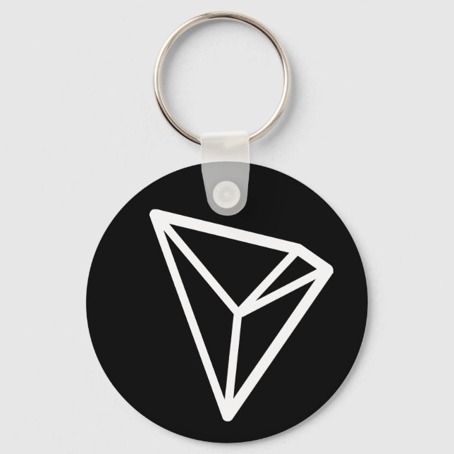 Tron TRX Basic Keychain (Black) (Front)