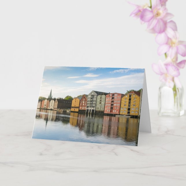 Trondheim Norway Card (Orchid)