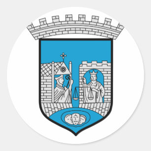 Trondheim, Norway Classic Round Sticker