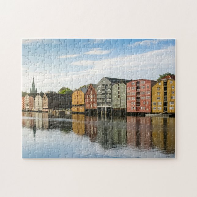 Trondheim Norway Jigsaw Puzzle (Horizontal)