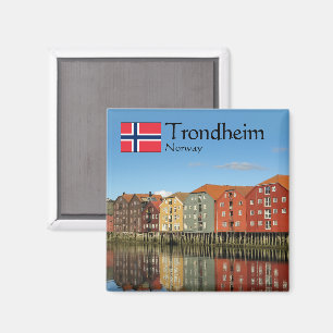 Trondheim Norway Souvenir Magnet