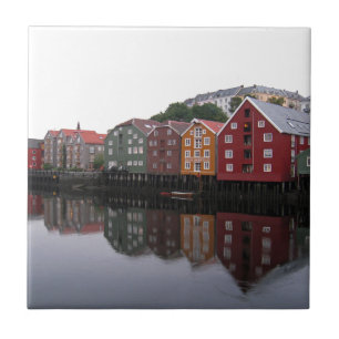 Trondheim, Norway Tile