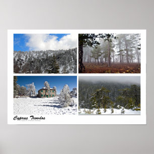 Troodos landscapes poster