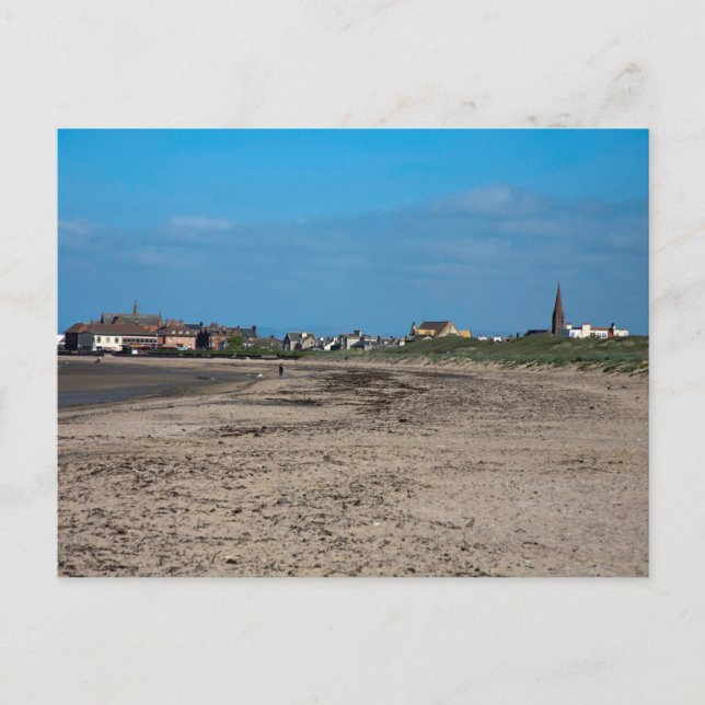 Troon Beach Scotland Postcard (Front)