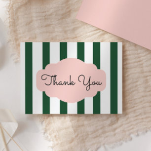 Troop Beverly Hills Pink & Green Thank You