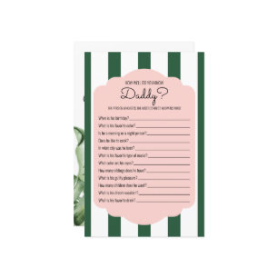Troop Beverly Hills Theme Baby Shower Game