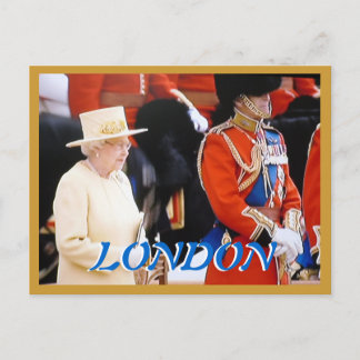 Trooping the Colours Diamond Jubilee postcard